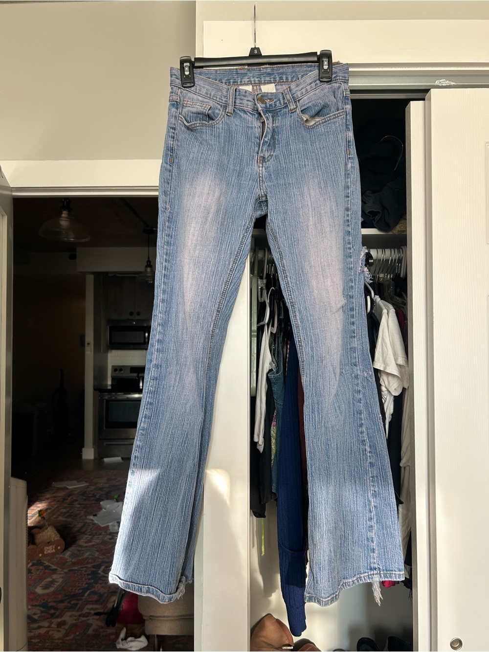 Brandy Melville Blue Bootcut Jeans
